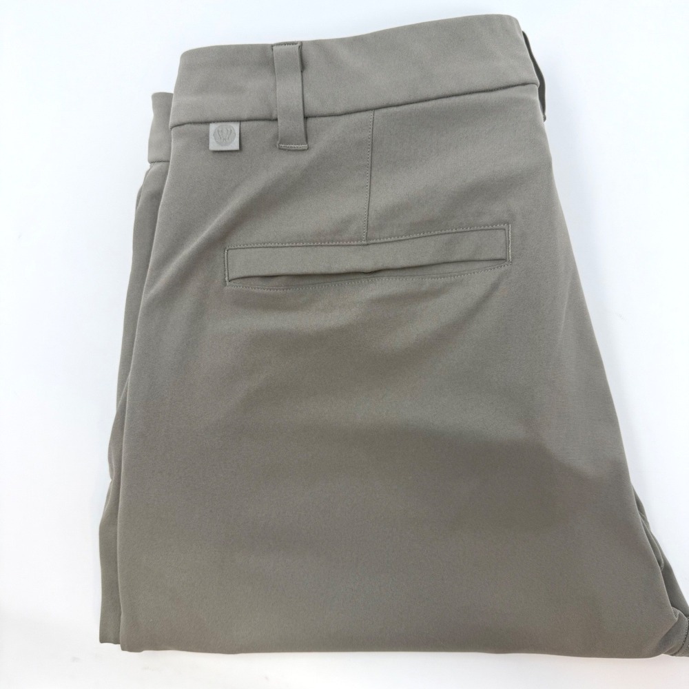 Lululemon‎ Commission Slim Fit Pant Warpstreme Mens 33x36 Tall Olive Sage Green